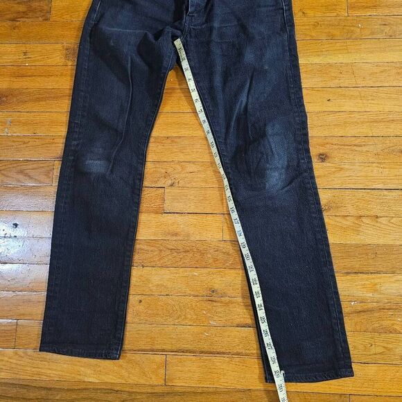 Levi's 502 x Justin Timberlake Premium Slim Black Jeans 29x32 - Picture 5 of 10